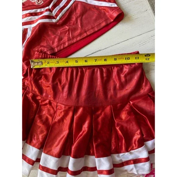 Girls Medium 10-12 EHS Highschool Musical Cheerleader Halloween Costume - Picture 7 of 9